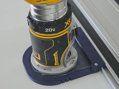 Track Adapter for DeWalt DCW600 Router | Fits Makita and Festool Guide Rails | PETG 3D Printed Router Accessory
