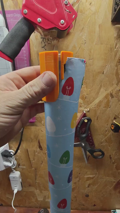 Christmas Wrapping Paper Cutter - Sliding Gift Wrap Tool