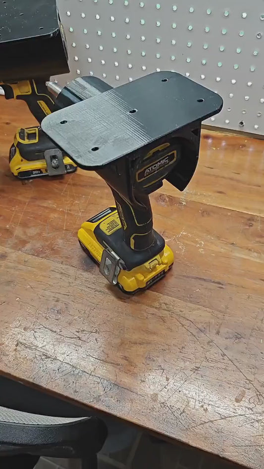Drill storage fits DeWalt DCF809 & DCD791 Wall Mount - 3D Printed Tool Holders