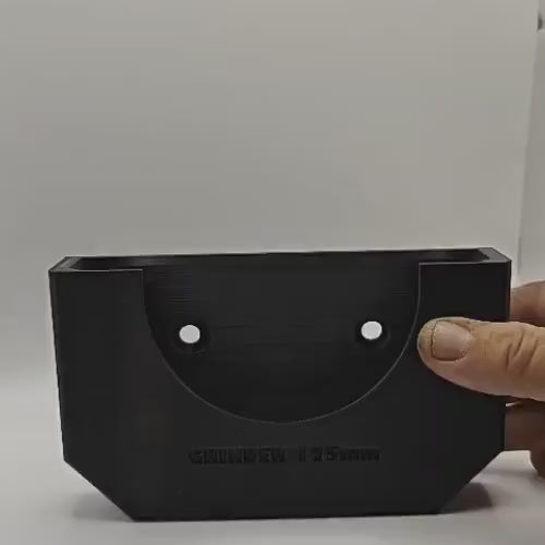 Versatile Angle Grinder 125mm Wall Mount - 3D Printed Tool Holder for Garage Organization
