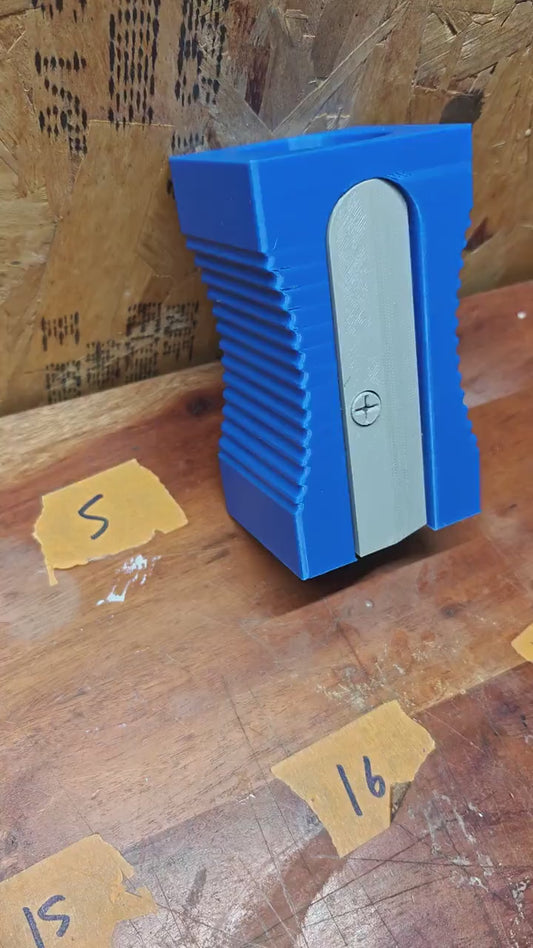 Giant Pencil Sharpener Desk Organizer | 3D Printed Pen & Brush Holder